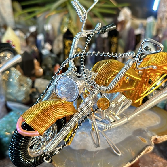 🔥SALE🔥 Wire Wrapped Motorcycle! Hand Made! - Picture 10 of 13